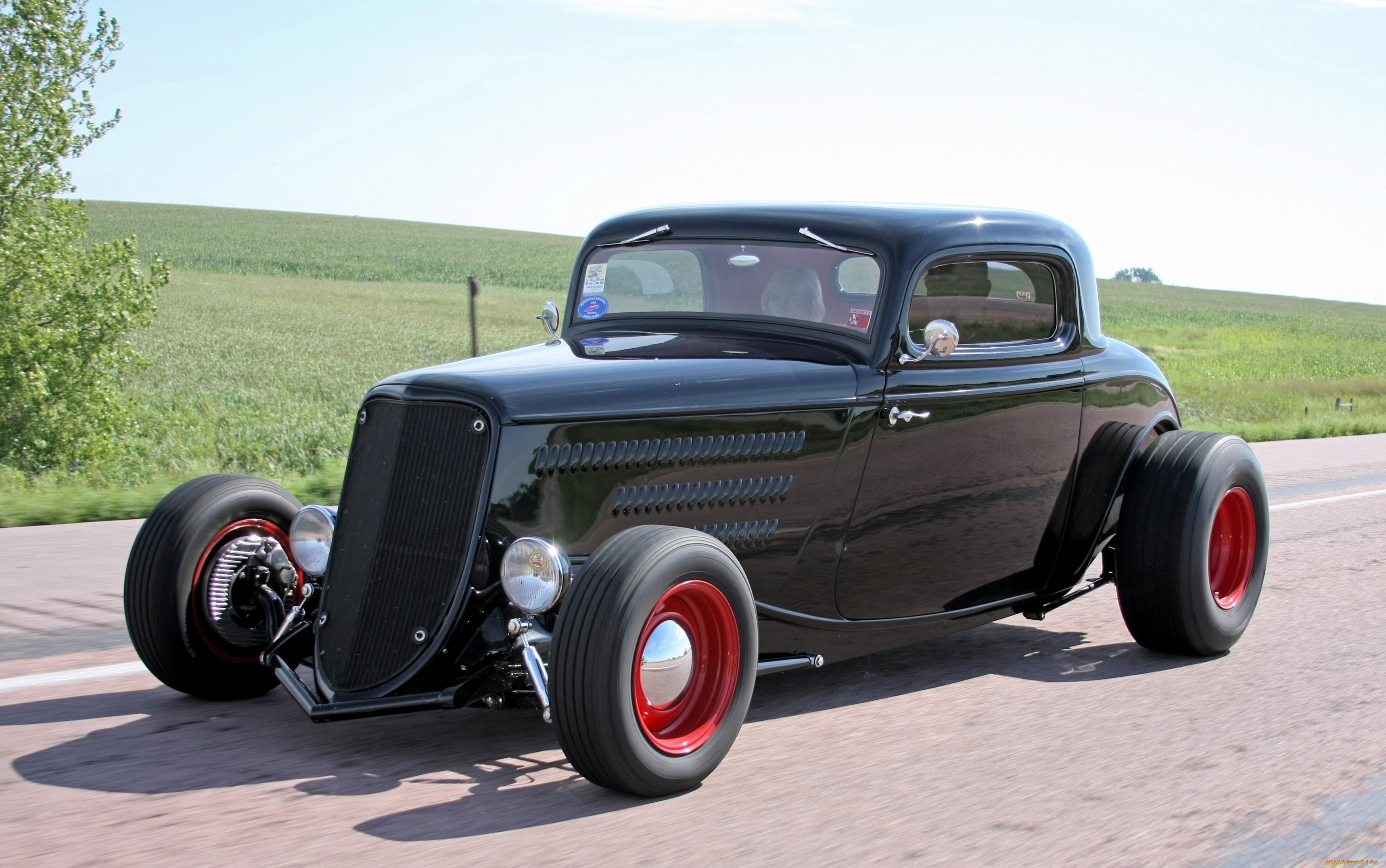 ford coupe hot rod 1933, , hotrod, dragster, , , , -, , 1933